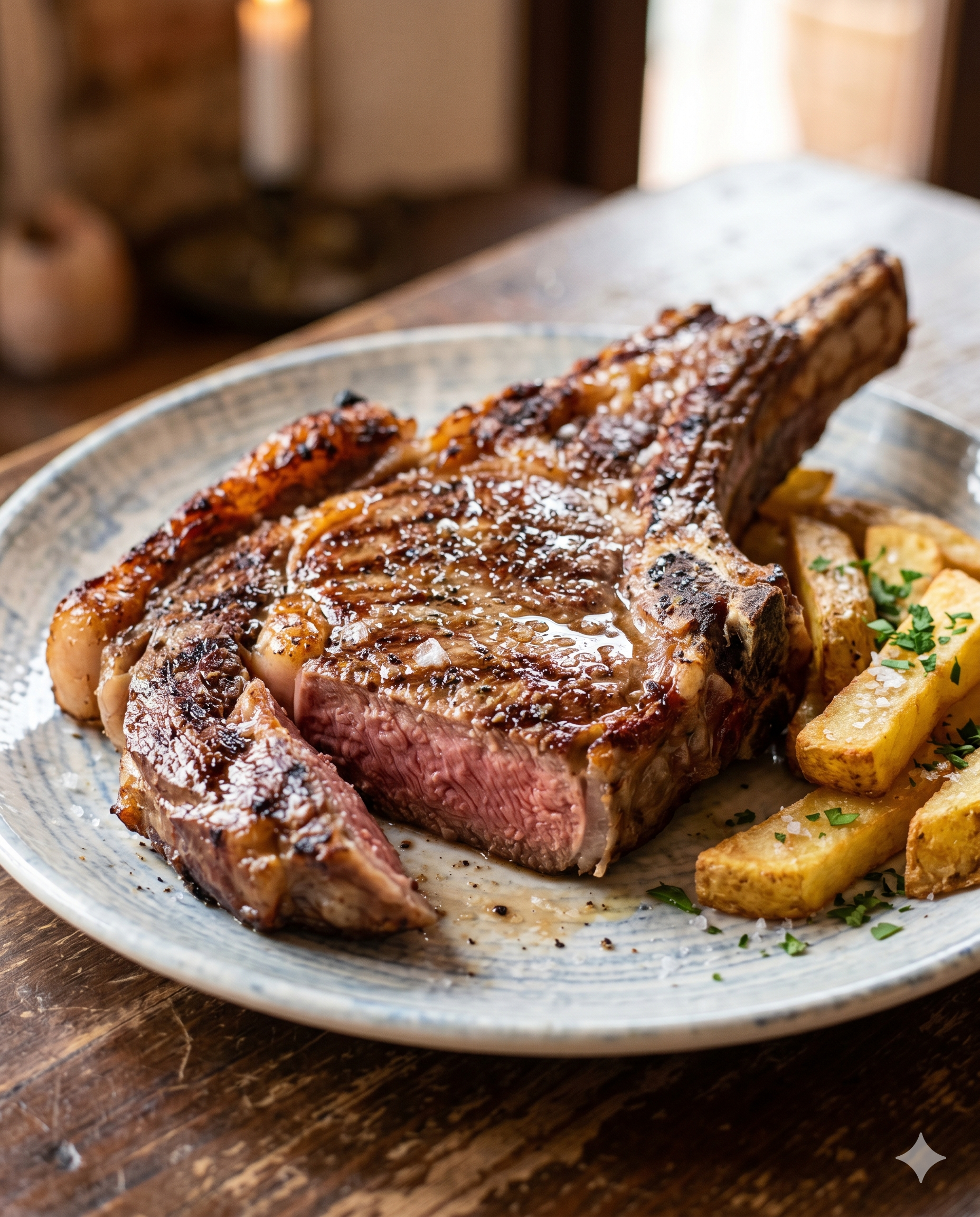 Chuletón a la brasa