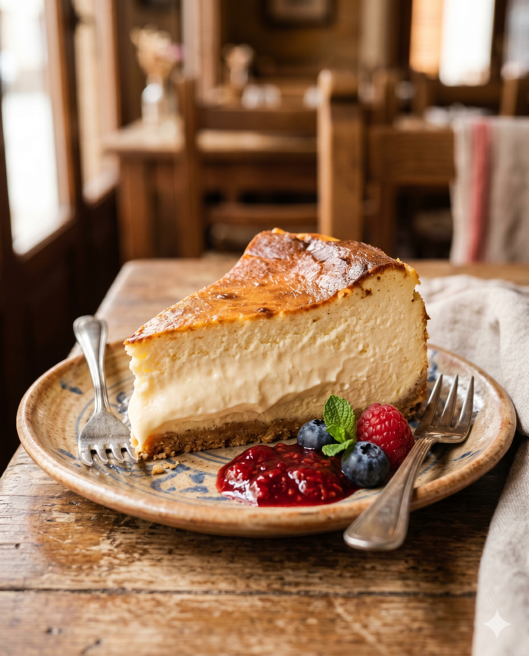 Tarta de queso casera